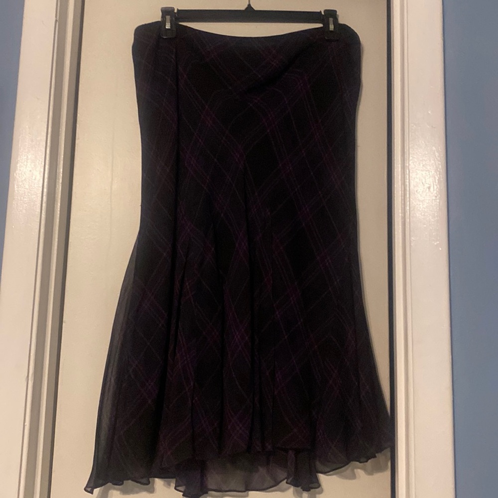 Ralph Lauren Printed Silk Skirt